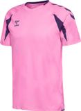 Hummel Hmlcore 2.0 Jersey S/S T-shirt voor heren, maat M, katoen, Cotton Candy/Acai