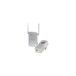 NETGEAR PLPW1000-100FRS Pack van 2 CPL 1000 Mbps nieuwste generatie - 1 Wired CPL met gefilterde stekker + 1 CPL Wifi