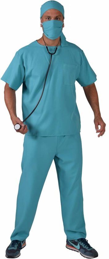 Magic by freddy Chirurg kostuum Dokter verkleedkleding heren maat S