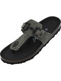 Palado Palado Kos Zebra Teenslipper olijfgroen