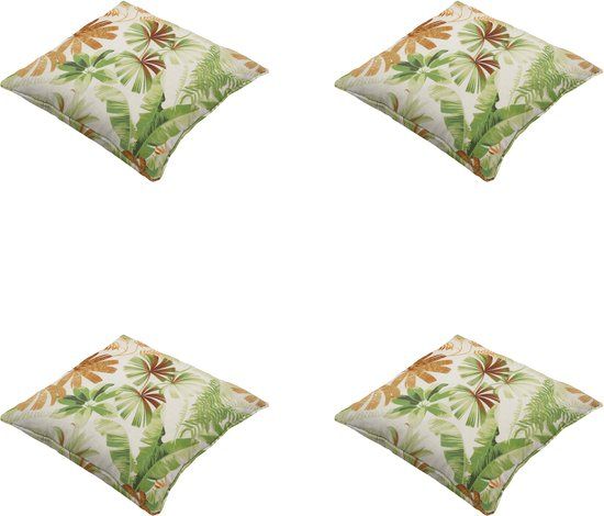 Madison Sierkussen Axel - Multikleur - 50x50x10cm - Set van 4