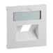 Legrand 765158 Veiligheidsplaatje voor Stopcontacten Wit
