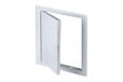 AWENTA Invisiedeur plaatstaal, wit, 200 x 300