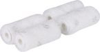 Copenhagen Pro Microvezel Aflakroller - 9 mm vacht - 12 cm - Dubbel Dik - 4 Stuks