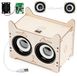 Kit électronique haut-parleur - Enceinte Bluetooth avec kit de montage - Composants en bois - 2 subwoofers - Pour enfants à partir de 8 ans