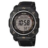 Casio Pro Trek PRG-69B-1ER Horloge - Textiel - Zwart - Ø 43 mm