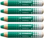 STABILO MARKdry Whiteboardpotlood groen (5 stuks)
