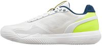 Wilson Rush Pro 5 Padel schoenen Mannen Snow White / Snow White / Safety Yellow Maat 43 1/3