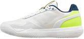 Wilson Rush Pro 5 Padel schoenen Mannen Snow White / Snow White / Safety Yellow Maat 43 1/3