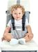 OEM Bol Draagbare kinderstoel voor baby's - kinderstoel en zitverhoger met newborn-bevestiging - opvouwbaar en bruikbaar vanaf de geboorte - comfort- en veiligheidsgordel om aan tafel te eten - geschikt vanaf 6 maanden