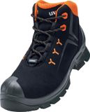uvex 2 MACSOLE® 6529244 Hoge veiligheidsschoenen ESD S3 Schoenmaat (EU): 44 Zwart, Rood 1 paar