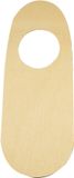 Creativ company Naambord met gat, afm 10x25 cm, triplex, 10 stuks