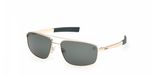 Timberland TB00061 Lunettes de soleil polarisées Or Vert/CAT3 Homme