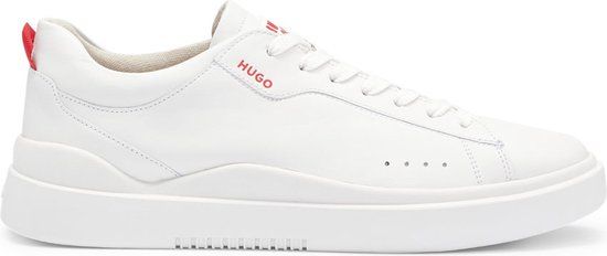 HUGO BOSS Blake Tenn Lt N 10249945 - Heren - Maat 44 - Wit - Lage sneakers - Leer - Herfst/Winter 2023