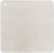 HEVEA Wave Tapis de bain Carré - Marbre