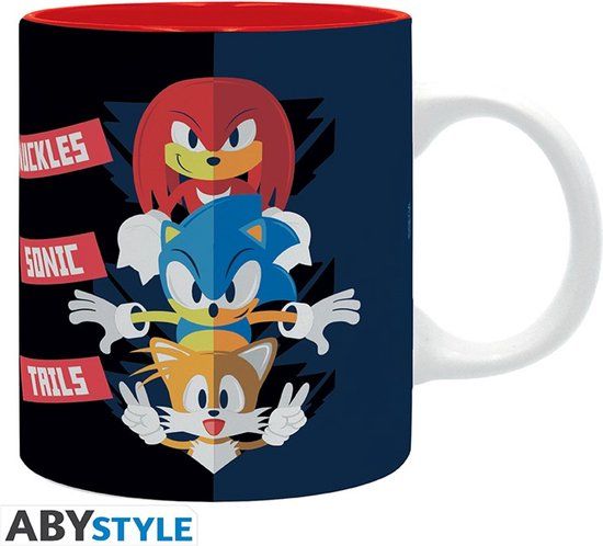 Sonic the Hedgehog Mug - 320 ml - Black - ABYstyle