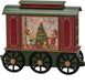 Konstsmide LED kerstlantaarn treinwagon met enfants - Rood - Binnen
