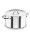 HOGE Lacor Hoge Steelpan met Deksel 36 cm