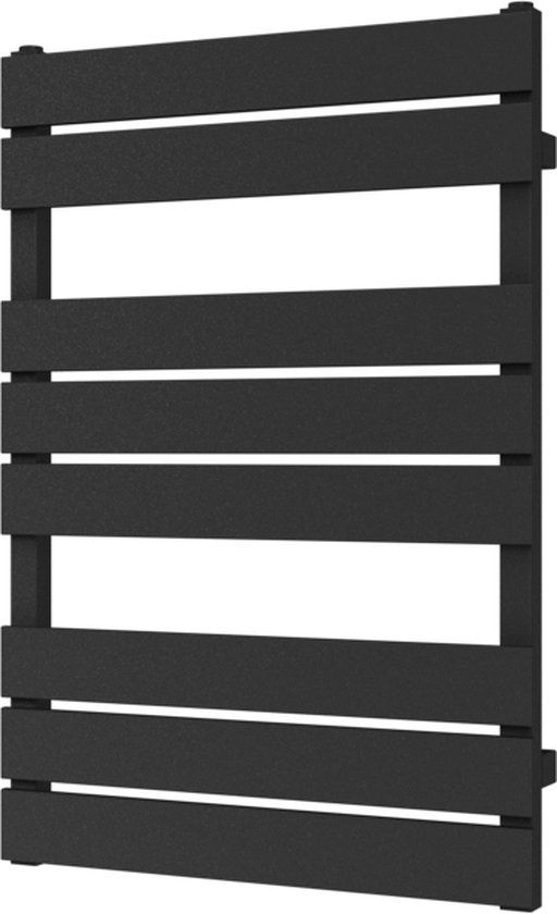 Plieger Genua designradiator 800x550mm 405 watt zwart grafiet 7253294