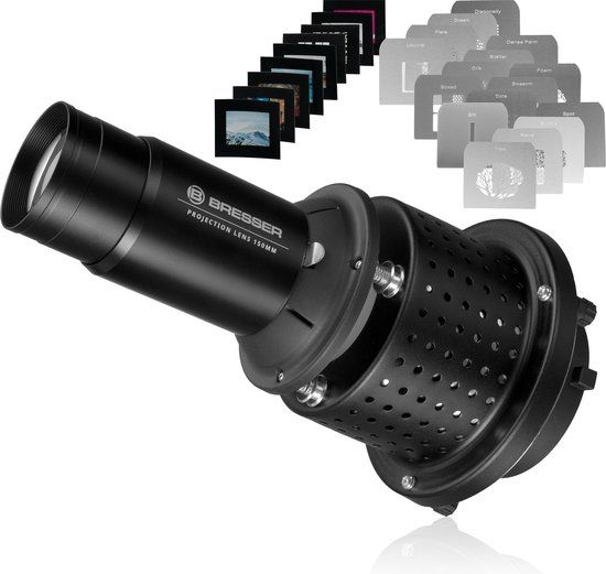 DFCINE Pack 14 Gobos Projecteur Snoot Optique 50x50mm - Motifs Acier Inoxydable Pour Effets Lumineux