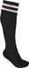 Proact Sportsokken Met Contraststrepen PA015 - Black / White - 27/30 EU