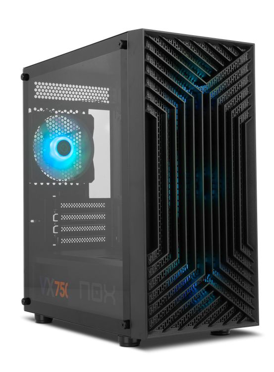 NOX INFINITY EPSILON Mini Tower - Zwart - Micro ATX - PC Case
