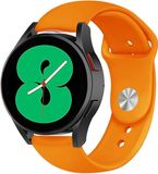 Strap-it Samsung Galaxy Watch 4 - 40mm sport band - oranje