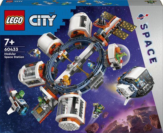 LEGO City - Modulair ruimtestation constructiespeelgoed 60433