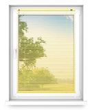 Fart Produkt Binnenjaloezieën Zonder Boren Aluminium Jaloezieën Aluminium Rolgordijnen Lichtgeel Links 900x1600
