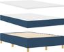 vidaXL Boxspringbed met hoofdeinde Blauw 190 x 120 cm Stof