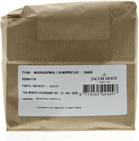 Jacob Hooy Moerasspirea - 250GR - Kruidenthee - Losse thee