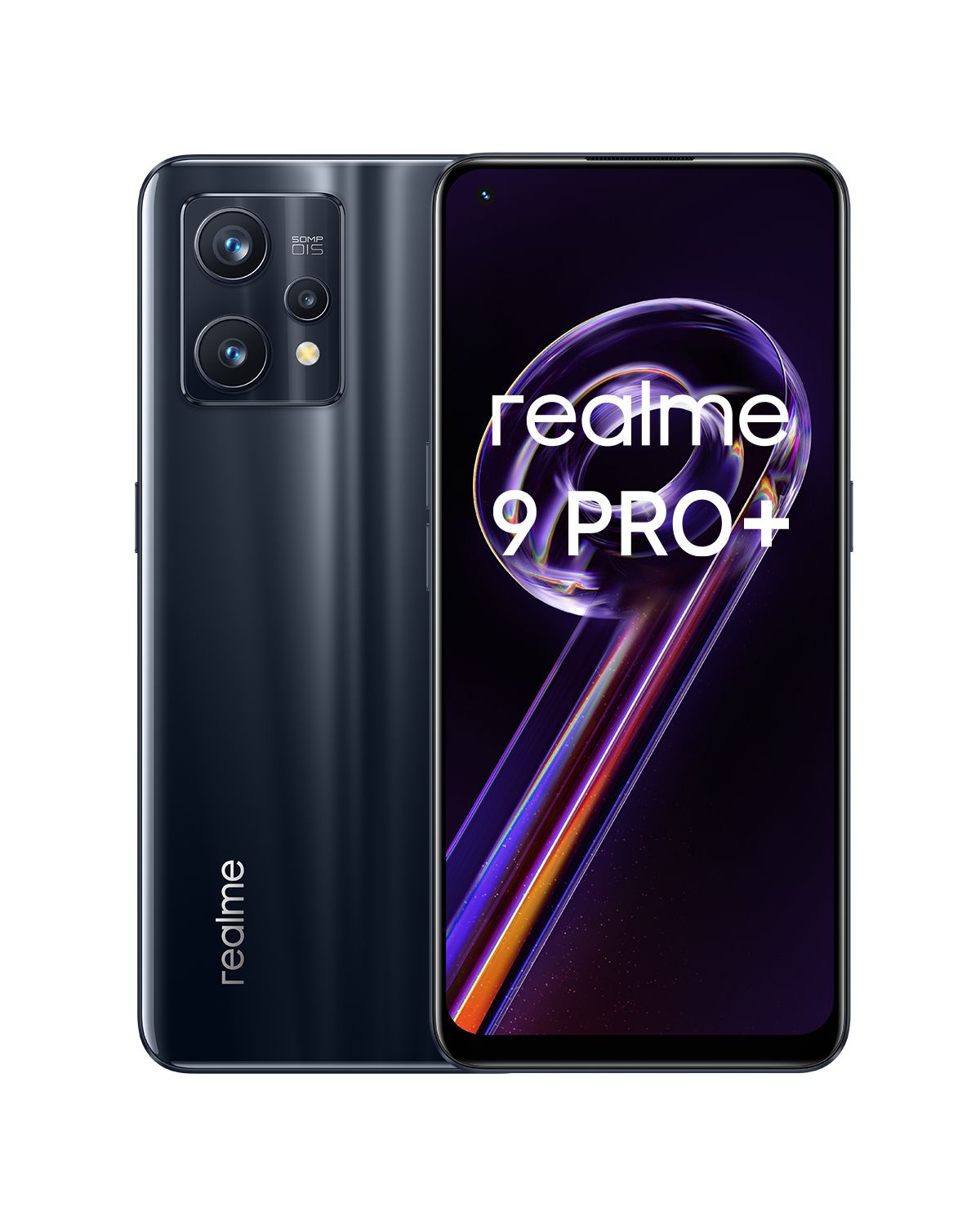 realme 9 Pro+ - Smartphone - 128 GB - 6 GB RAM - Dual SIM - Zwart