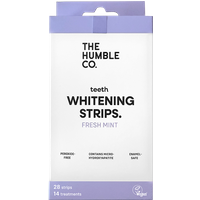 The Humble Co. Teeth Whitening Strips Fresh Mint - 28 strips
