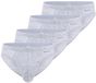 Mey Heren slip / onderbroek 4 pack Casual Cotton light grey melange