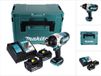Makita DTW 1002 RGJ clé à chocs sans fil 18 V 1000 Nm 1/2" sans balai + 2x batterie rechargeable 6.0 Ah + chargeur + Makpac