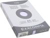 Exacompta 10x etui 100 steekkaarten bristol geruit 5x5 niet geperforeerd 148x210mm - Wit - 13208E