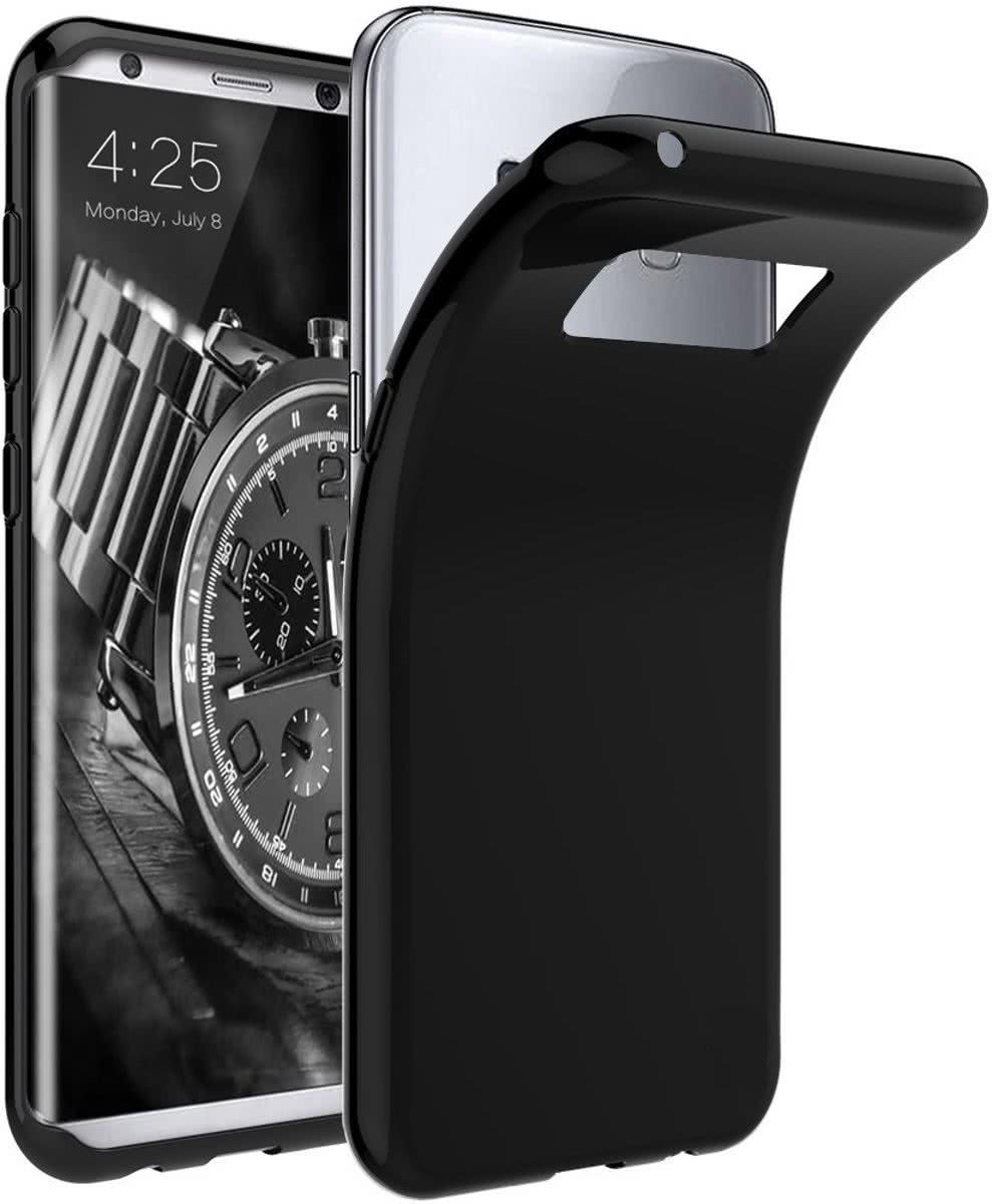 pearlycase Zwart TPU Siliconen Hoesje Samsung Galaxy S8