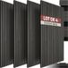 tectake Panneau mural 3D acoustique module mural avec placage bois véritable, insonorisant, Lxl : 60x120 cm, (Panneaux acoustiques bois SonicWall III, 4 pièces, en chêne noir) Montage facile avec colle ou vis