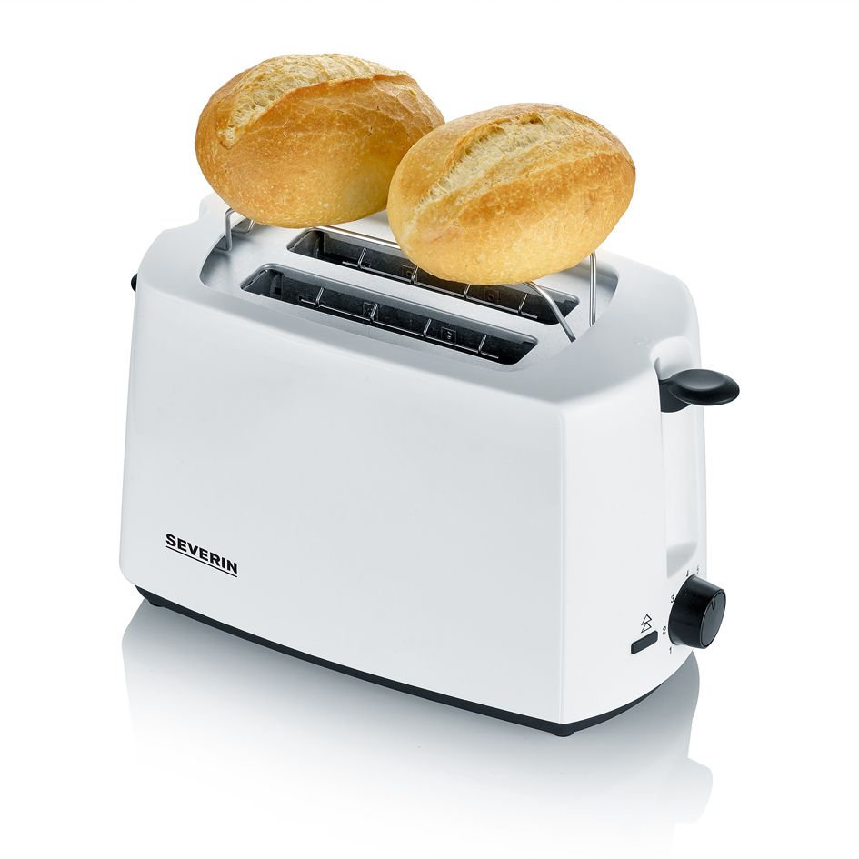 Severin AT 2286 Broodrooster - 2 Sneetjes - 700W - Wit
