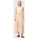 AllSaints Robe Zenia Carmel Blanc cassé