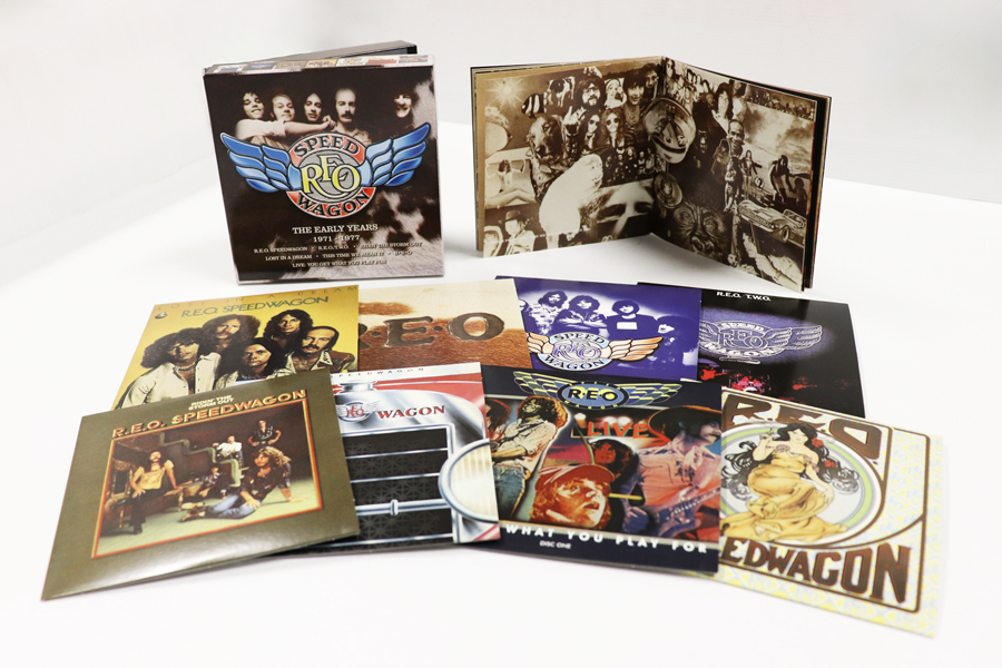 Cherry Red Records R.E.O Speedwagon: The Early Years 1971-1977, 8 Disc Clamshell Box Set