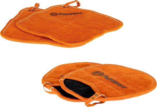 Petromax Aramid Pro 300 Oven Mitts, Orange
