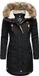 Ragwear Dames Parka Tawny Zwart 22