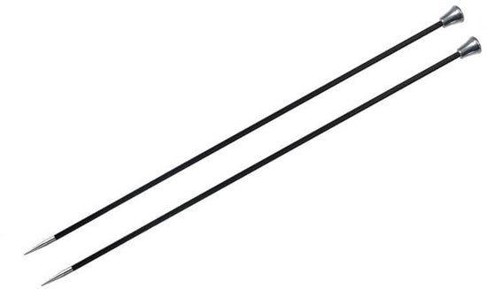 KnitPro Karbonz breinaalden 25cm 5.50mm - 3st