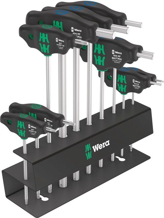 Wera Bicycle Set 6 Schroevendraaierset 10-delig Torx, Inbus