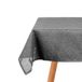 Tafelkleed KINVARA Tafelkleed van polyester, 140 x 240 cm, donkergrijs