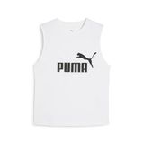 Puma ESS No.1 Logo Slim Tanktop Dames Puma White-S