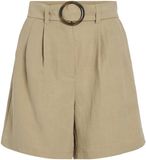 Vila Broek Virosita Hw Shorts 14115732 Travertine Dames Maat - W38
