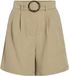 Vila Broek Virosita Hw Shorts 14115732 Travertine Dames Maat - W38