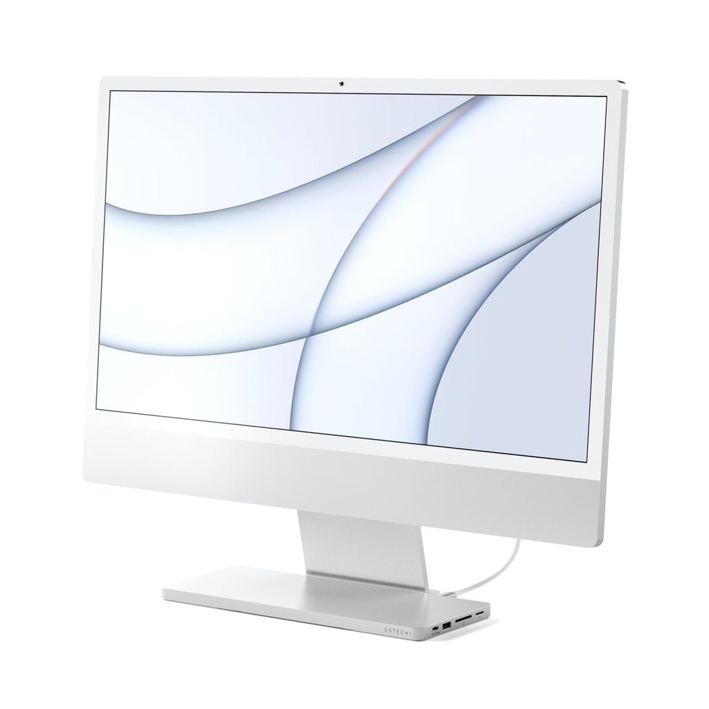 Satechi USB-C Slim Dock - voor 24” iMac 2022/2021 - Zilver